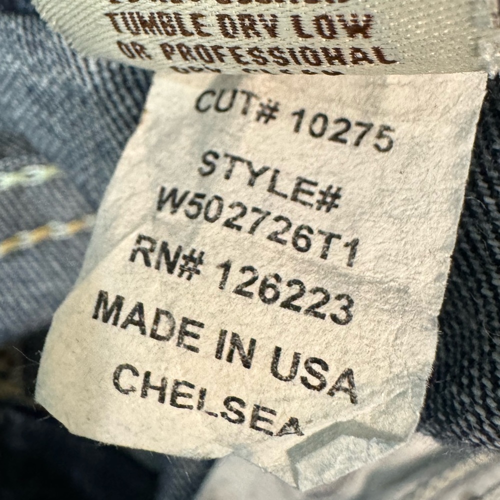 PRVCY Jeans Malibu Hills Dark Chelsea Wash Stretch Low Rise SZ 27 NEW! - Picture 13 of 16